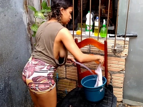 Lavando alfombrillas del coche 2020